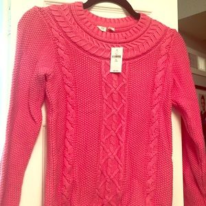 GAP Girls Pink Sweater